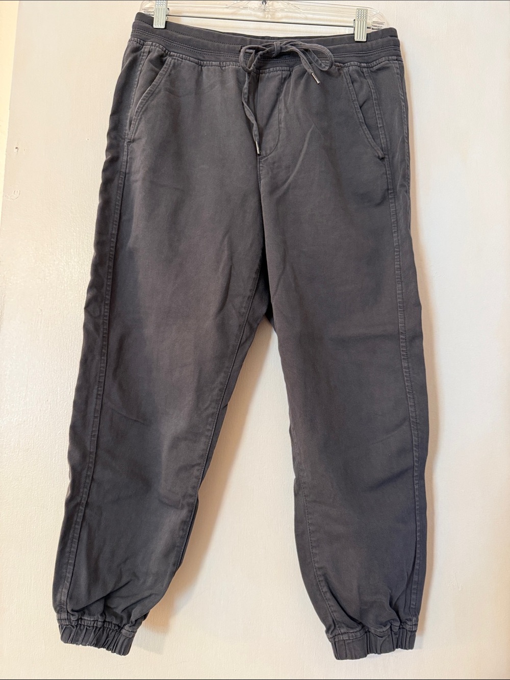 GAP Women's Charcoal Gray Jogger Track Pants
